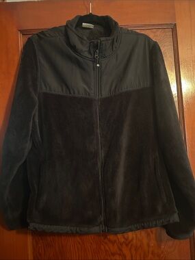 Danskin Black Fleece Jacket